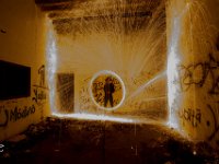 LU-2017-lana acero-005 : lana de acero, light painting